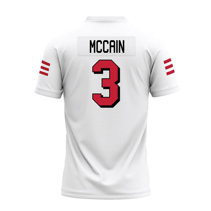 Miami of Ohio - NCAA Football : Malcolm McCain - 2024 White Premium Football Jersey-1