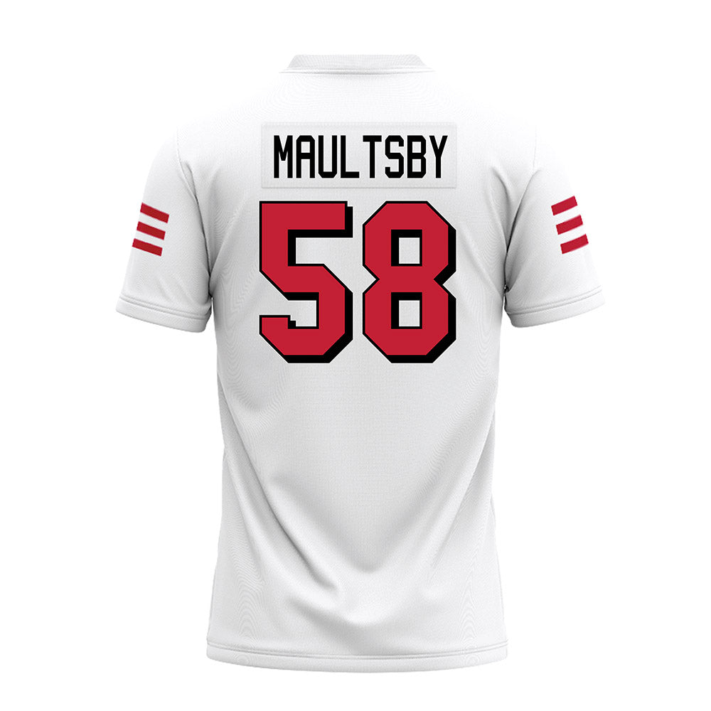 Miami of Ohio - NCAA Football : Gray Maultsby - 2024 White Premium Football Jersey-1
