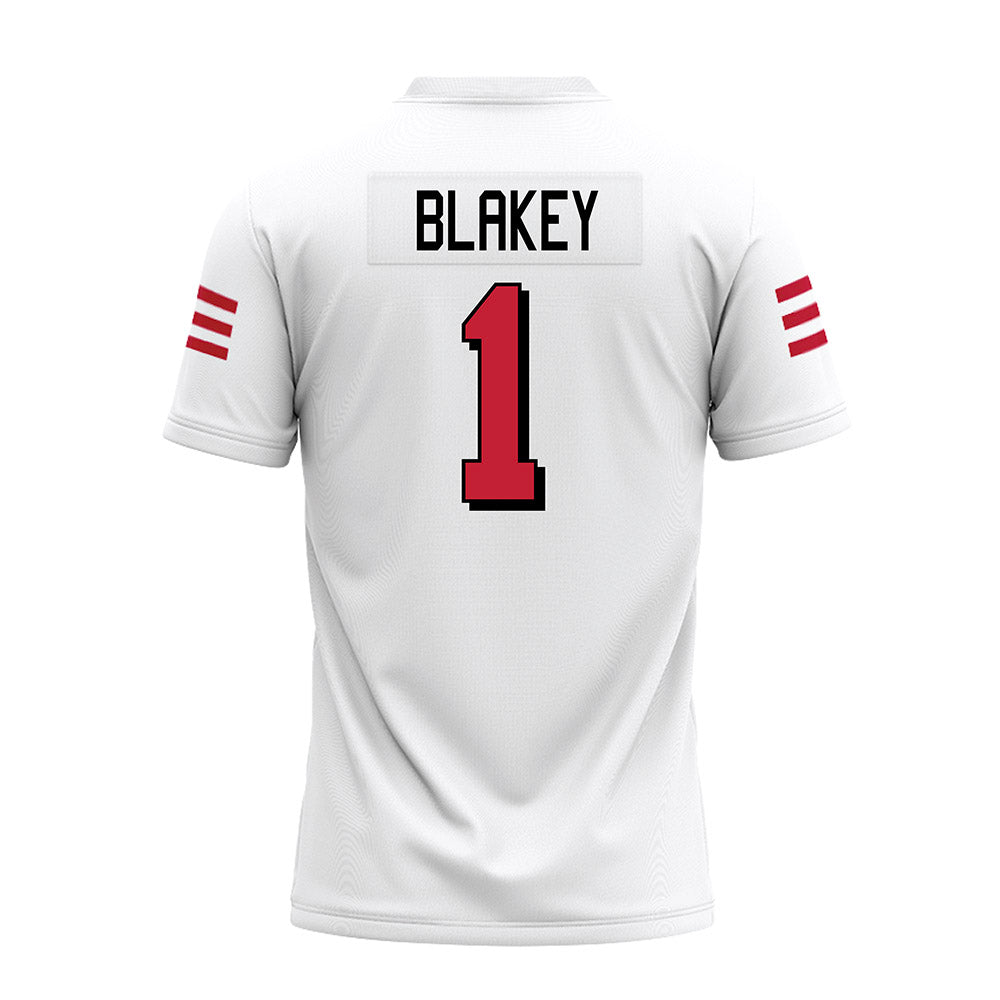 Miami of Ohio - NCAA Football : Eli Blakey - 2024 White Premium Football Jersey-1