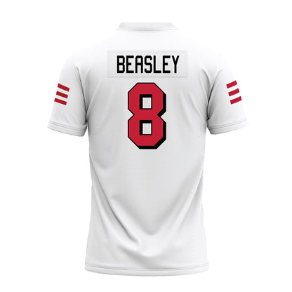 Miami of Ohio - NCAA Football : Koy Beasley - 2024 White Premium Football Jersey-1