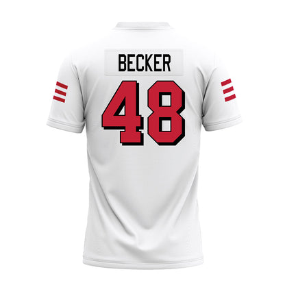 Miami of Ohio - NCAA Football : Chase Becker - 2024 White Premium Football Jersey