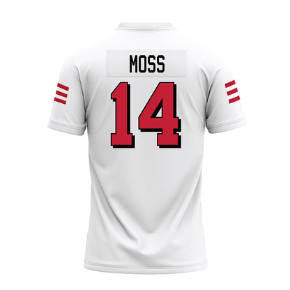 Miami of Ohio - NCAA Football : Khory Moss - 2024 White Premium Football Jersey-1