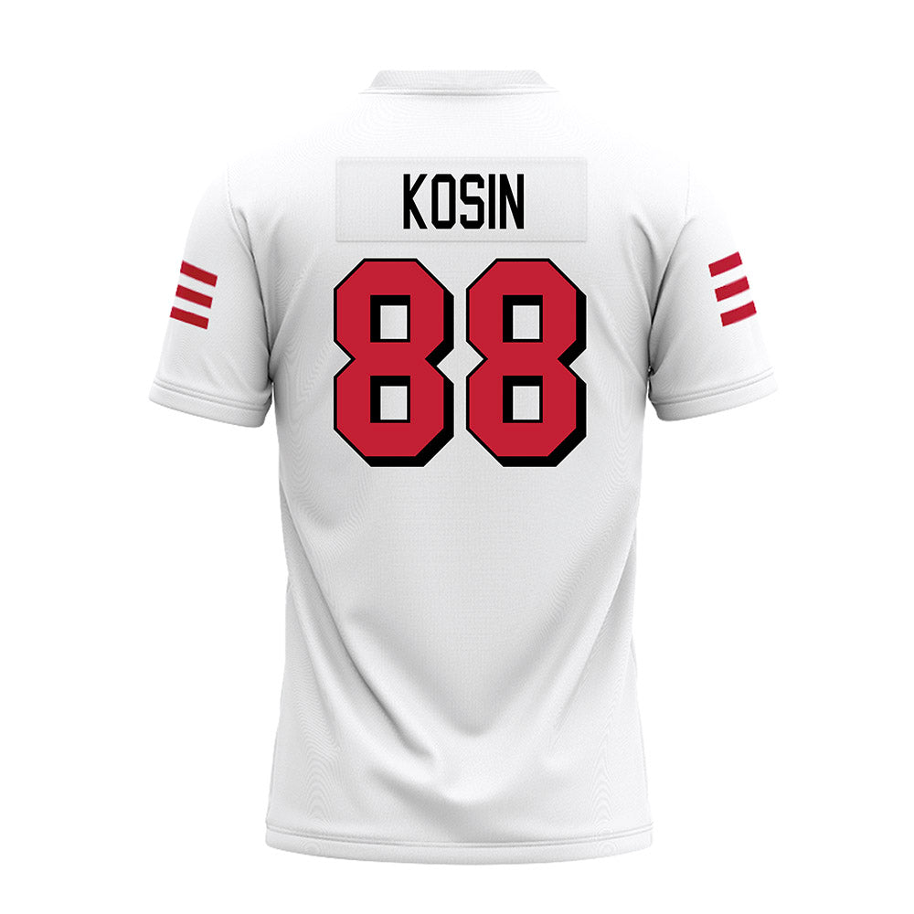 Miami of Ohio - NCAA Football : Brody Kosin - 2024 White Premium Football Jersey-1
