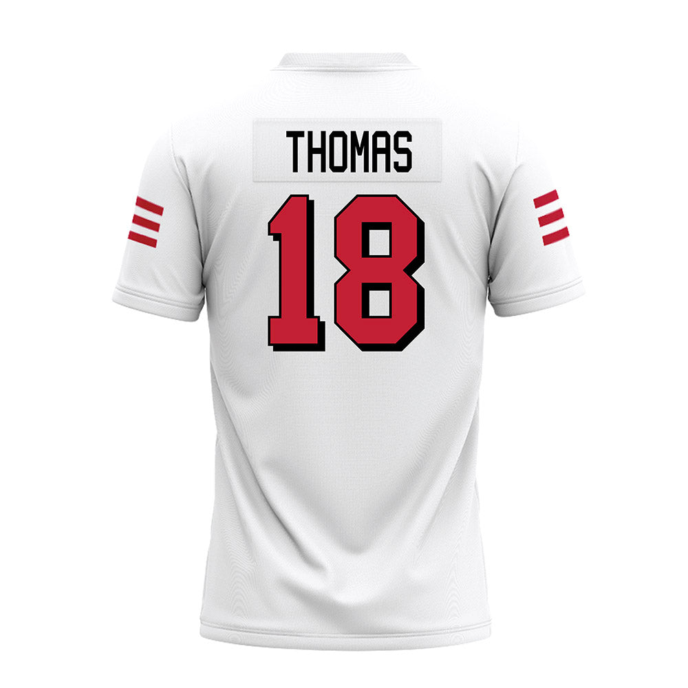 Miami of Ohio - NCAA Football : Antwon Thomas - 2024 White Premium Football Jersey-1