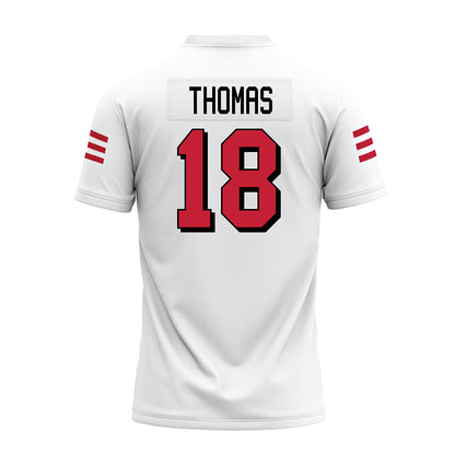 Miami of Ohio - NCAA Football : Antwon Thomas - 2024 White Premium Football Jersey-1