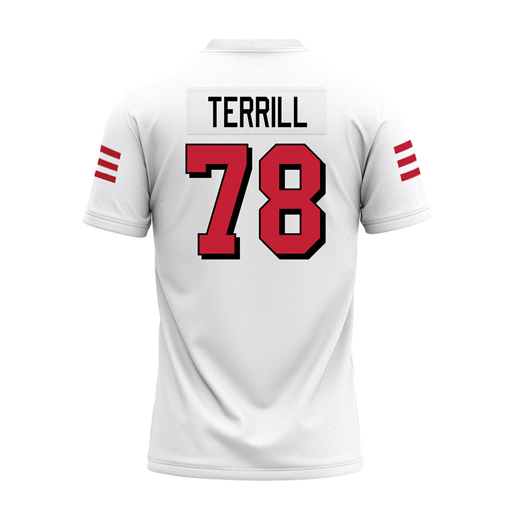 Miami of Ohio - NCAA Football : Drew Terrill - 2024 White Premium Football Jersey-1