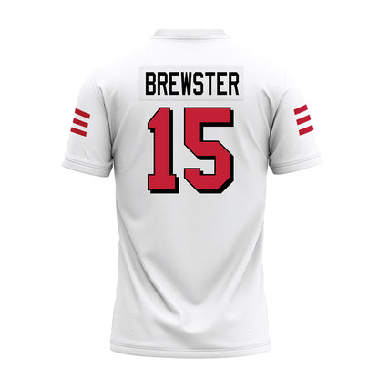 Miami of Ohio - NCAA Football : Harrison Brewster - 2024 White Premium Football Jersey-1
