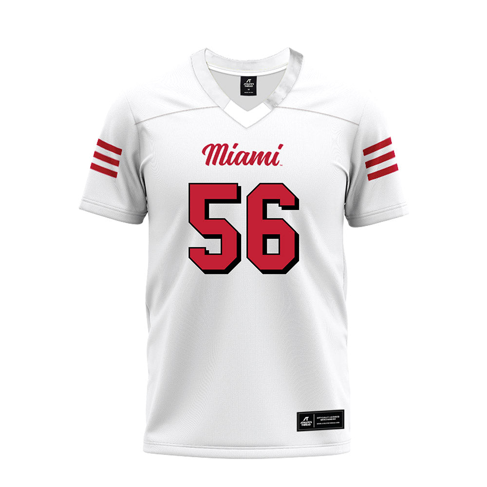 Miami of Ohio - NCAA Football : Mitchell Butler - 2024 White Premium Football Jersey-0