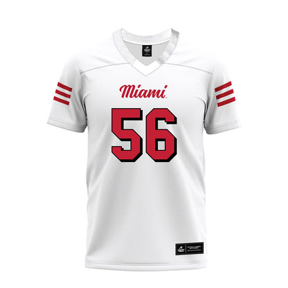 Miami of Ohio - NCAA Football : Mitchell Butler - 2024 White Premium Football Jersey-0