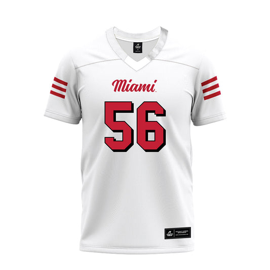 Miami of Ohio - NCAA Football : Mitchell Butler - 2024 White Premium Football Jersey-0