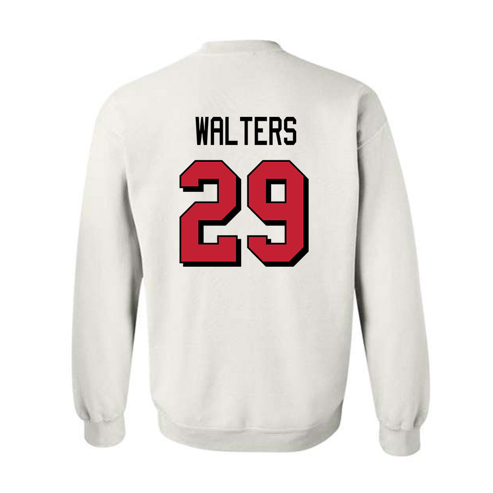 Miami of Ohio - NCAA Football : Silas Walters - 2024 Replica Shersey Crewneck Sweatshirt-1