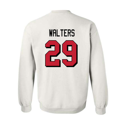 Miami of Ohio - NCAA Football : Silas Walters - 2024 Replica Shersey Crewneck Sweatshirt-1