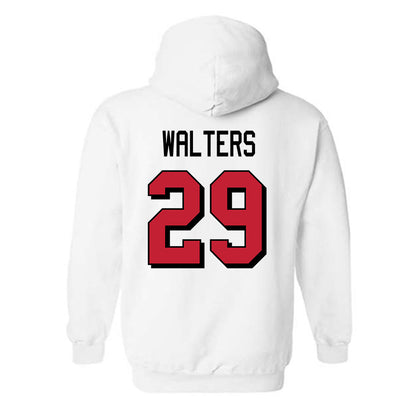 Miami of Ohio - NCAA Football : Silas Walters - 2024 Replica Shersey Hooded Sweatshirt-1