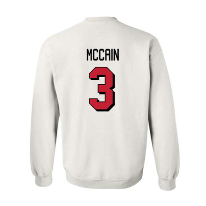 Miami of Ohio - NCAA Football : Malcolm McCain - 2024 Replica Shersey Crewneck Sweatshirt-1