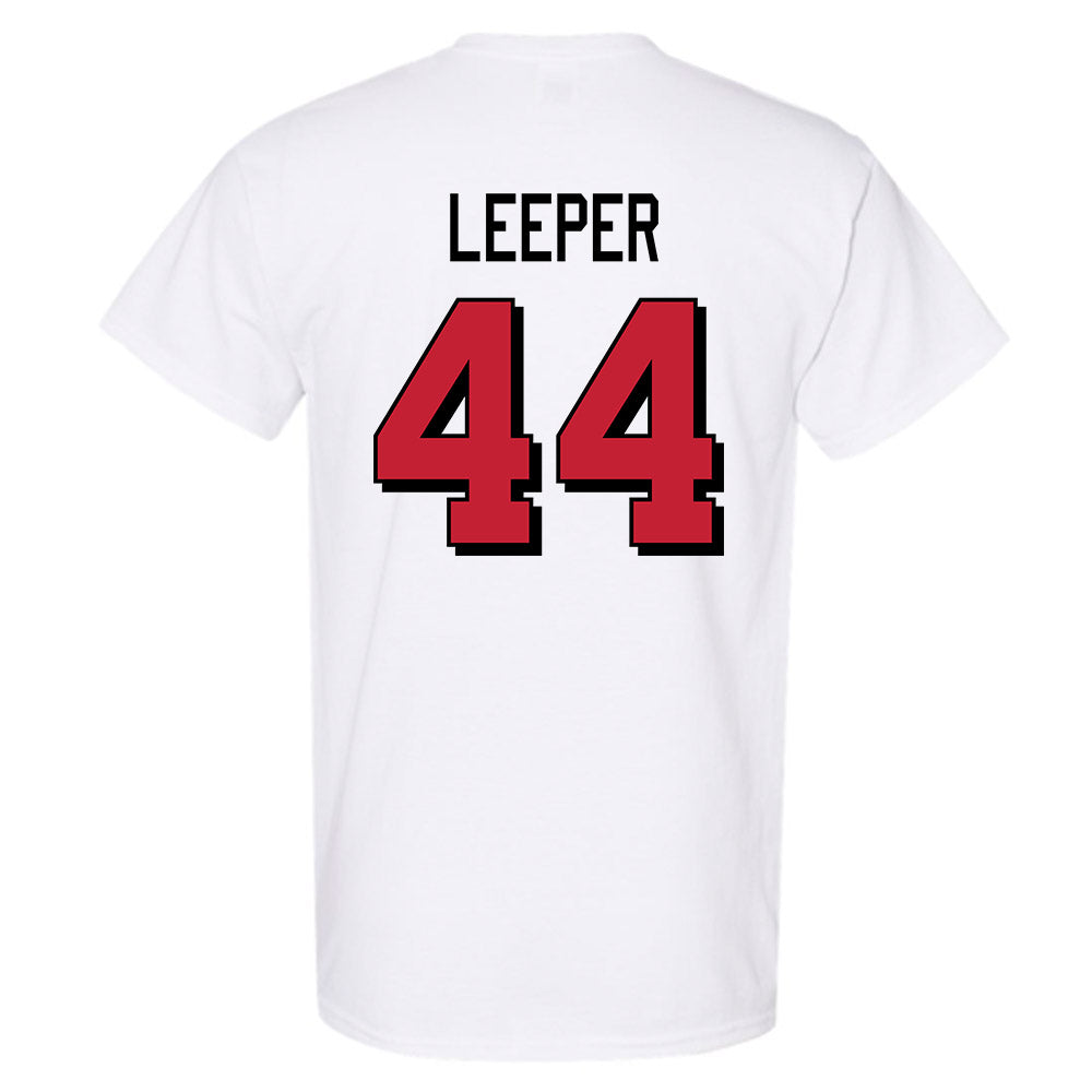 Miami of Ohio - NCAA Football : Grant Leeper - 2024 Replica Shersey T-Shirt-1