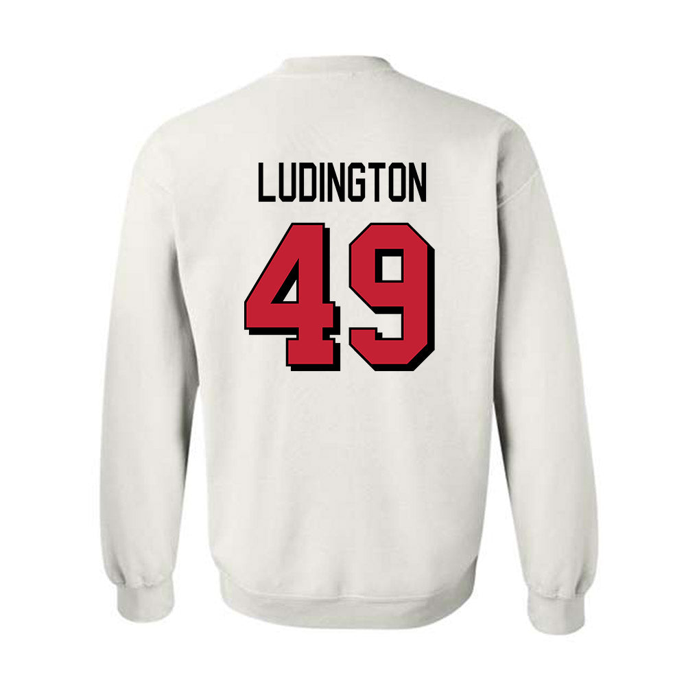 Miami of Ohio - NCAA Football : Anthony Ludington - 2024 Replica Shersey Crewneck Sweatshirt-1