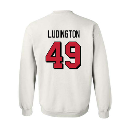 Miami of Ohio - NCAA Football : Anthony Ludington - 2024 Replica Shersey Crewneck Sweatshirt-1