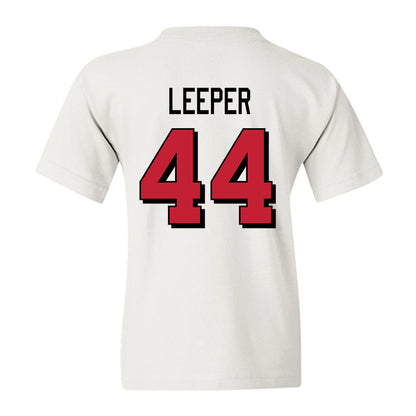 Miami of Ohio - NCAA Football : Grant Leeper - 2024 Replica Shersey Youth T-Shirt-1