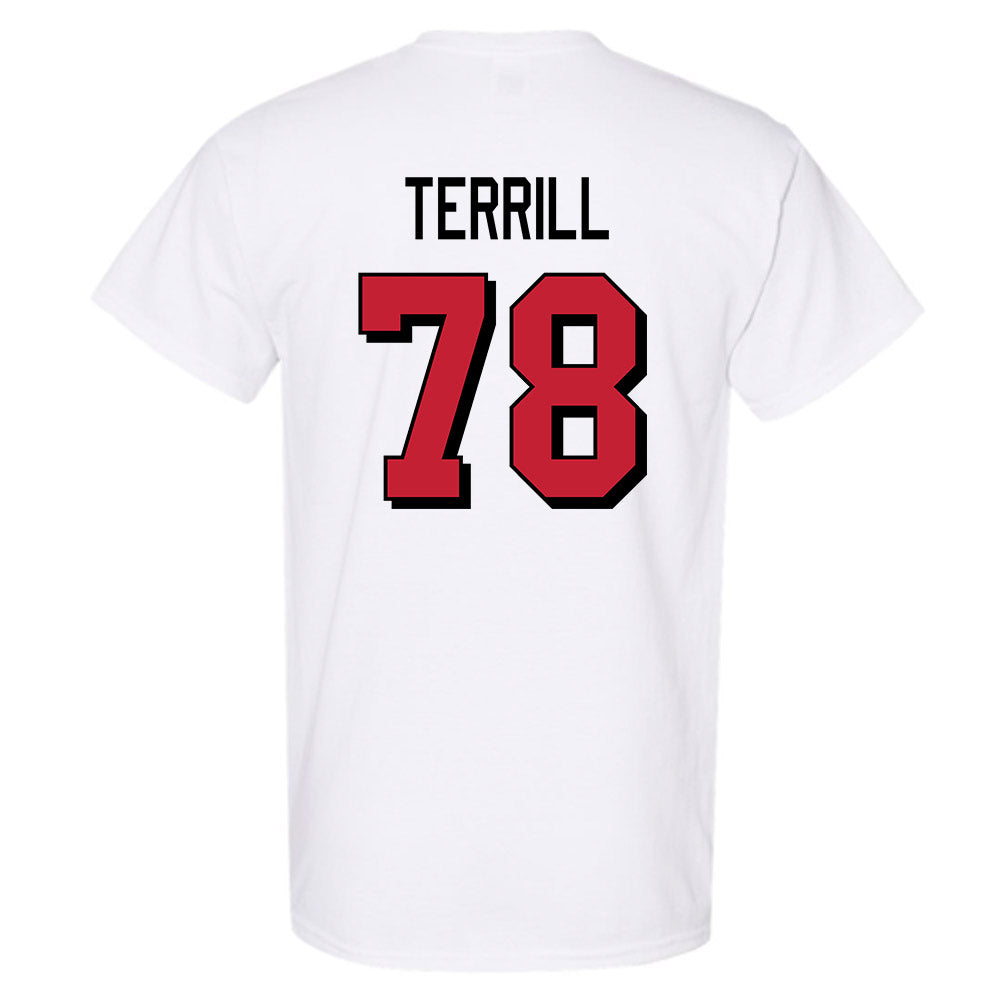 Miami of Ohio - NCAA Football : Drew Terrill - 2024 Replica Shersey T-Shirt-1