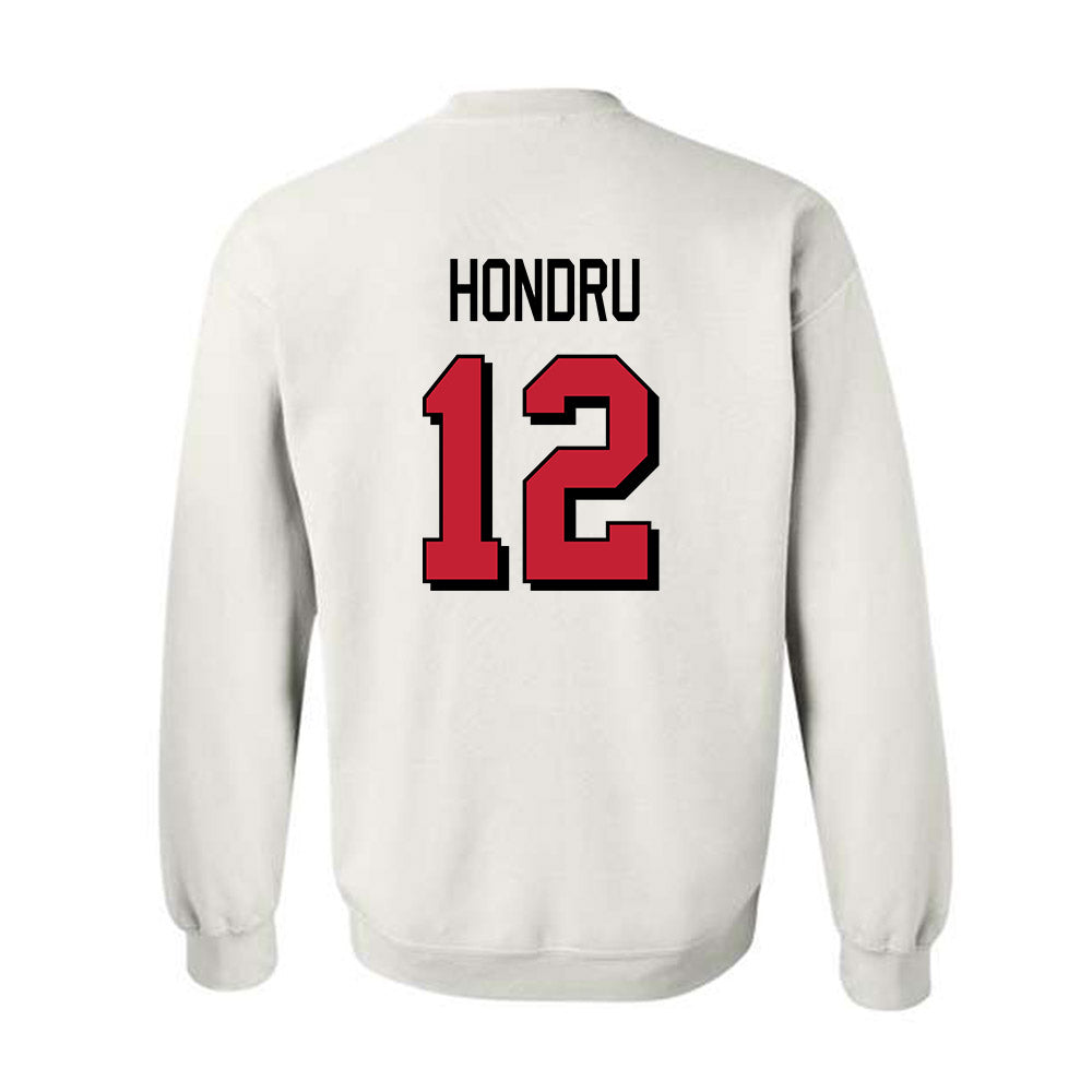 Miami of Ohio - NCAA Football : Corban Hondru - 2024 Replica Shersey Crewneck Sweatshirt-1
