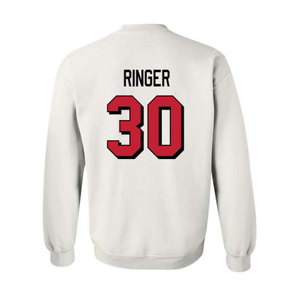 Miami of Ohio - NCAA Football : Josh Ringer - 2024 Replica Shersey Crewneck Sweatshirt-1