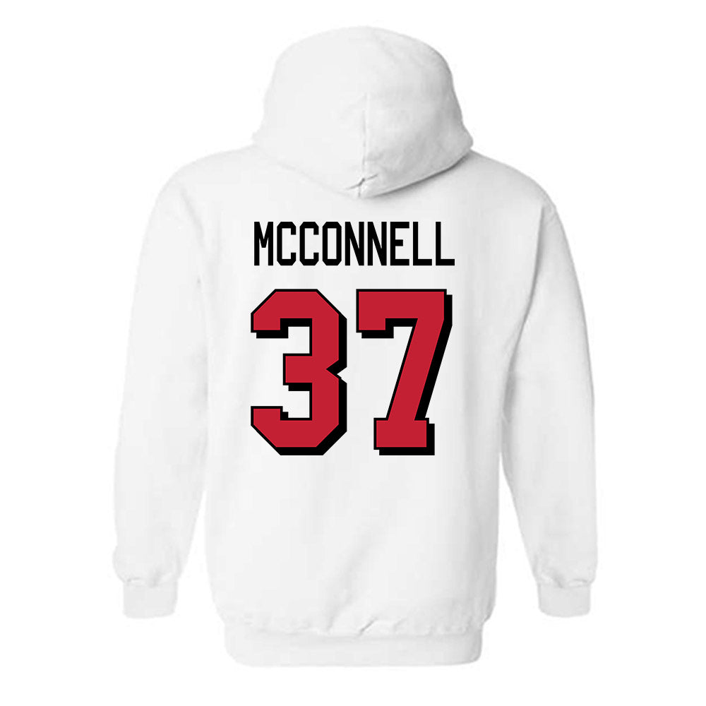 Miami of Ohio - NCAA Football : Vito McConnell - 2024 Replica Shersey Hooded Sweatshirt-1