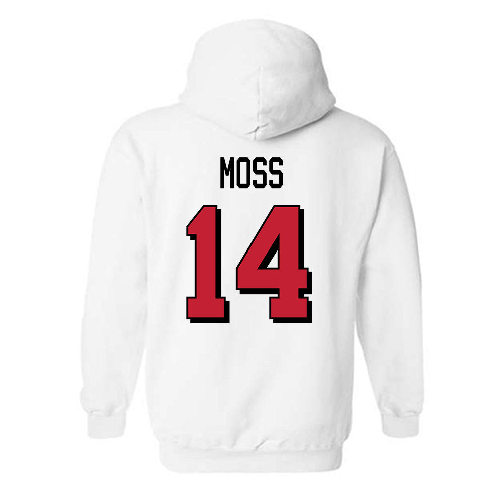 Miami of Ohio - NCAA Football : Khory Moss - 2024 Replica Shersey Hooded Sweatshirt-1