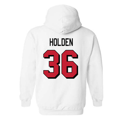 Miami of Ohio - NCAA Football : Carter Holden - 2024 Replica Shersey Hooded Sweatshirt-1