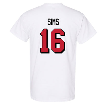 Miami of Ohio - NCAA Football : Ryan Sims - 2024 Replica Shersey T-Shirt-1