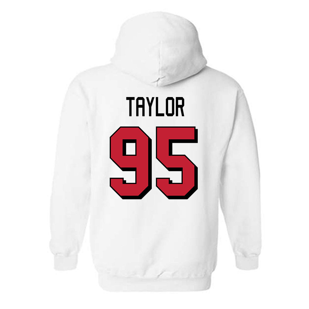 Miami of Ohio - NCAA Football : Aariz Taylor - 2024 Replica Shersey Hooded Sweatshirt-1