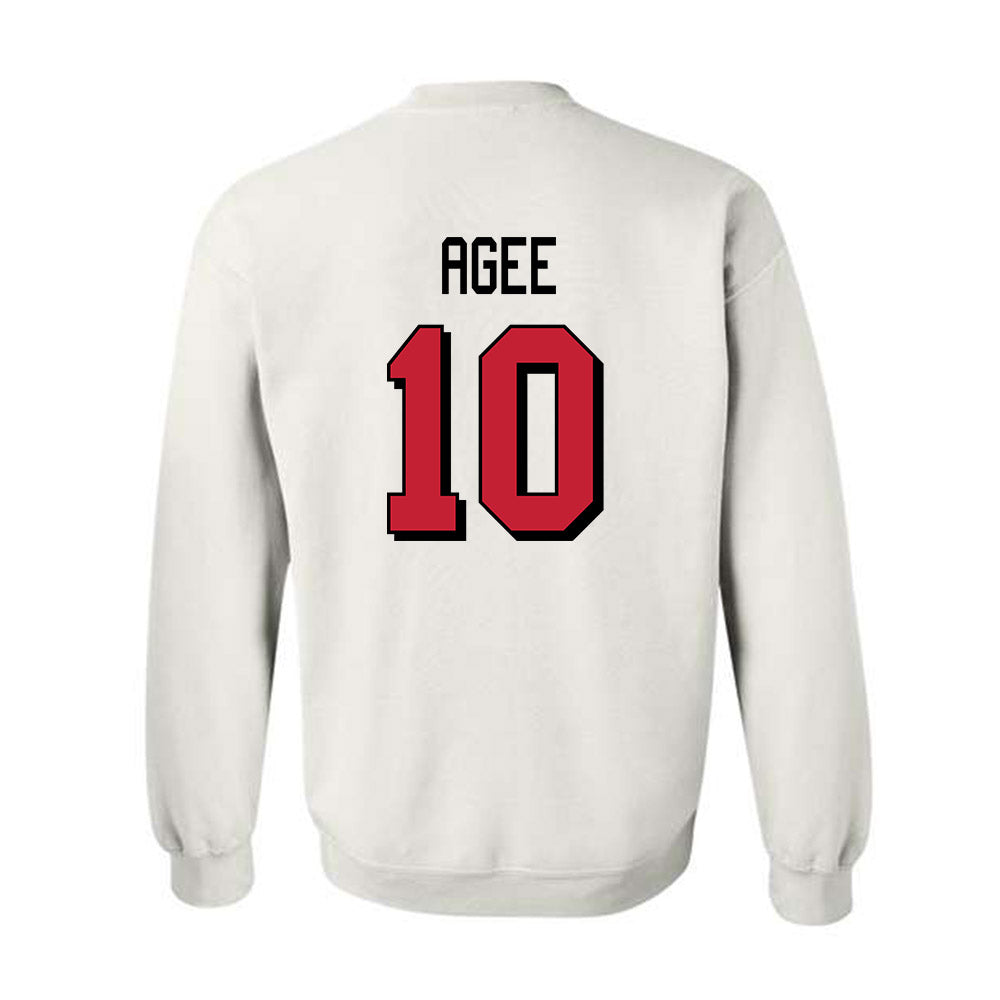 Miami of Ohio - NCAA Football : Jermaine Agee - 2024 Replica Shersey Crewneck Sweatshirt-1