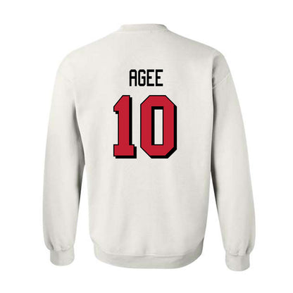 Miami of Ohio - NCAA Football : Jermaine Agee - 2024 Replica Shersey Crewneck Sweatshirt-1