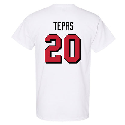Miami of Ohio - NCAA Football : Ian Tepas - 2024 Replica Shersey T-Shirt-1