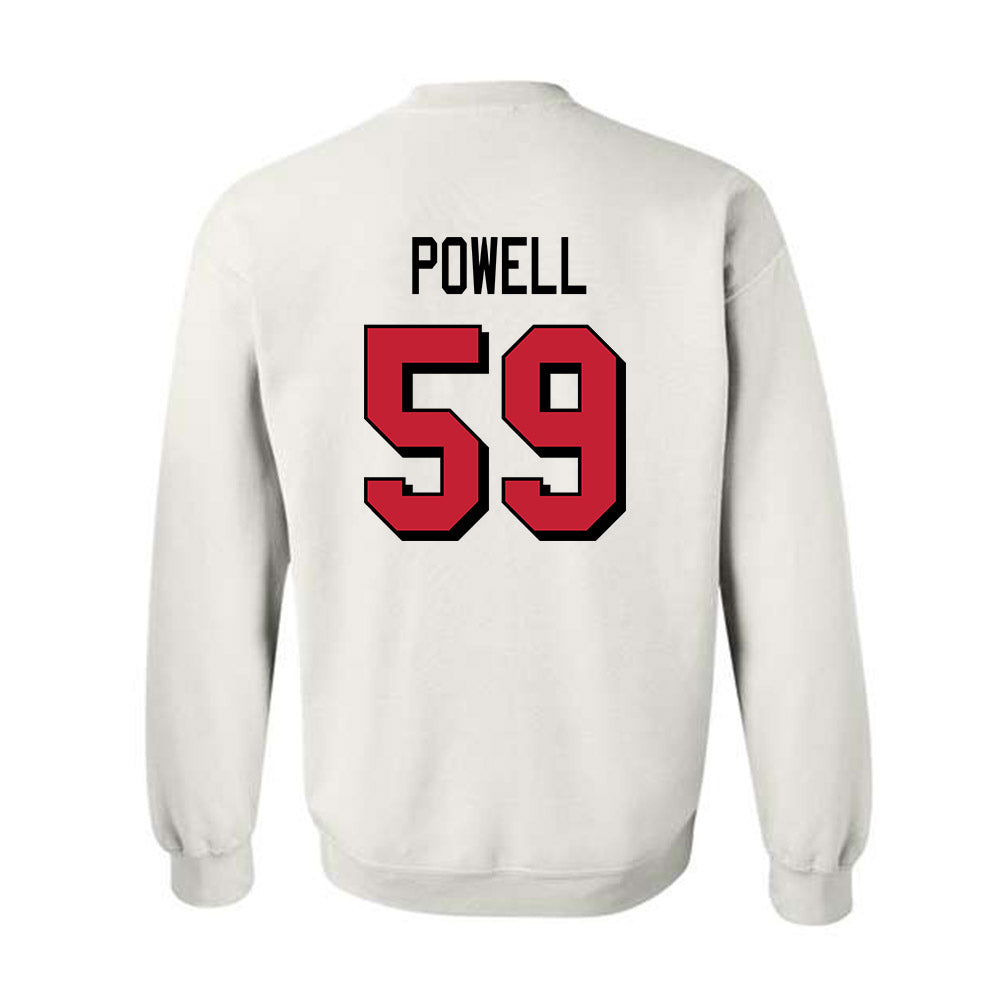 Miami of Ohio - NCAA Football : Hudson Powell - 2024 Replica Shersey Crewneck Sweatshirt-1