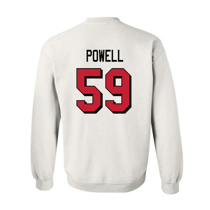 Miami of Ohio - NCAA Football : Hudson Powell - 2024 Replica Shersey Crewneck Sweatshirt-1