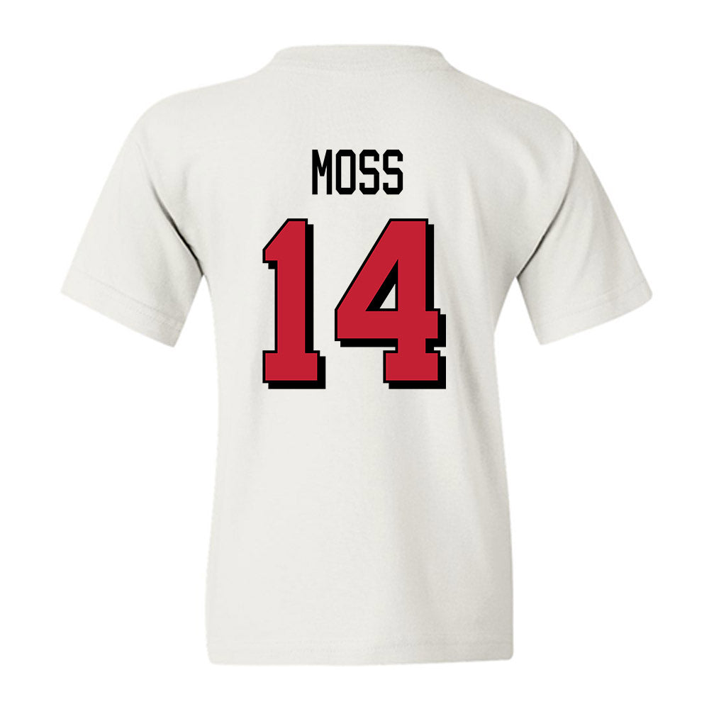 Miami of Ohio - NCAA Football : Khory Moss - 2024 Replica Shersey Youth T-Shirt-1