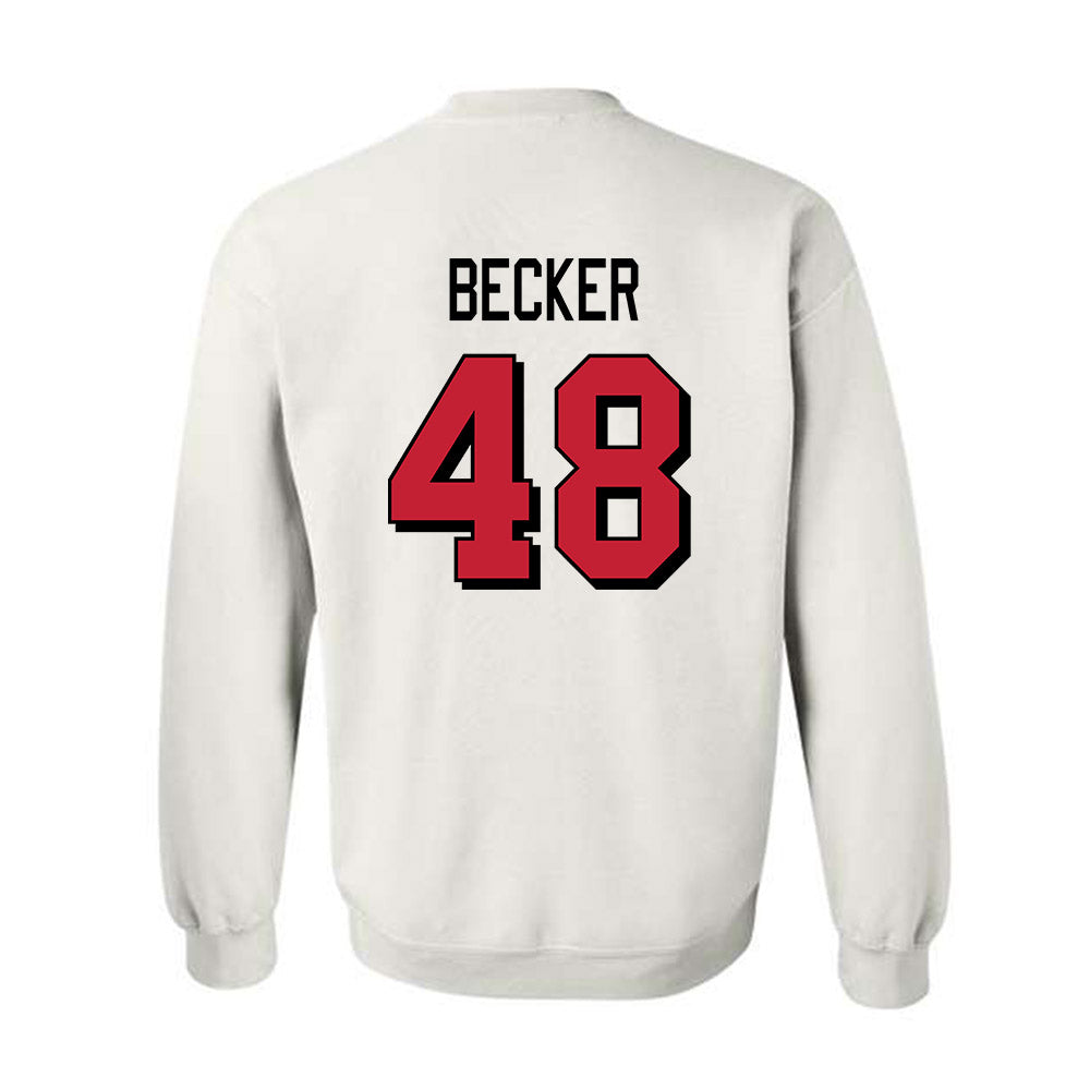 Miami of Ohio - NCAA Football : Chase Becker - 2024 Replica Shersey Crewneck Sweatshirt