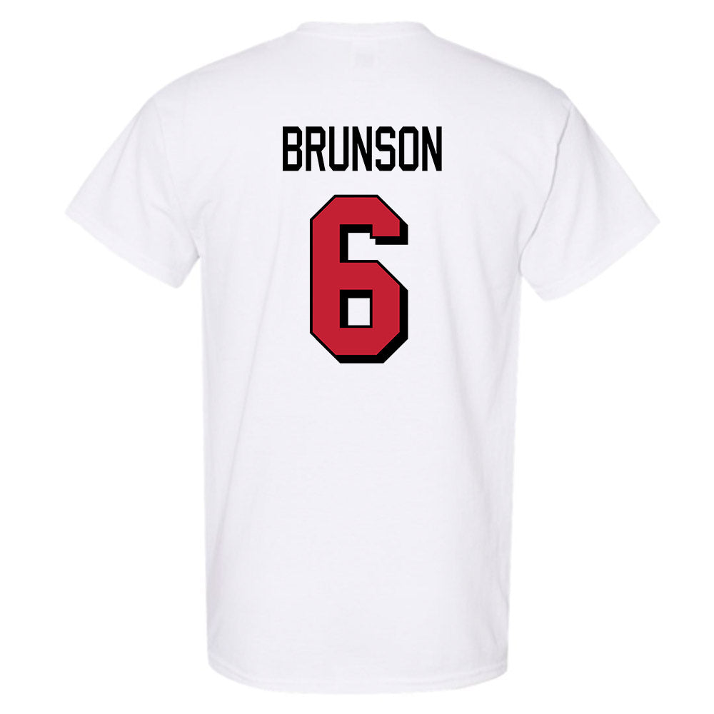 Miami of Ohio - NCAA Football : Jordan Brunson - 2024 Replica Shersey T-Shirt-1