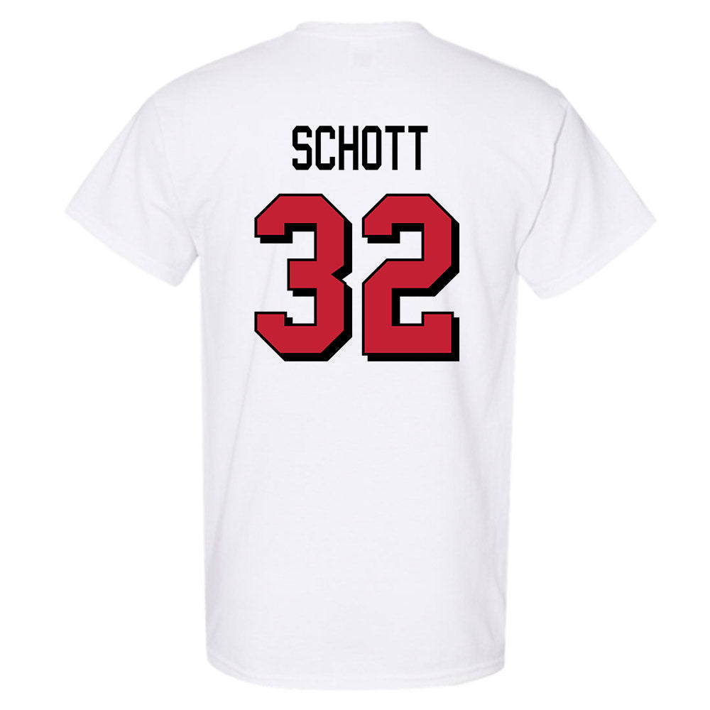 Miami of Ohio - NCAA Football : James Schott - 2024 Replica Shersey T-Shirt-1