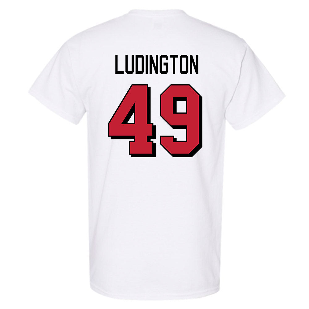 Miami of Ohio - NCAA Football : Anthony Ludington - 2024 Replica Shersey T-Shirt-1