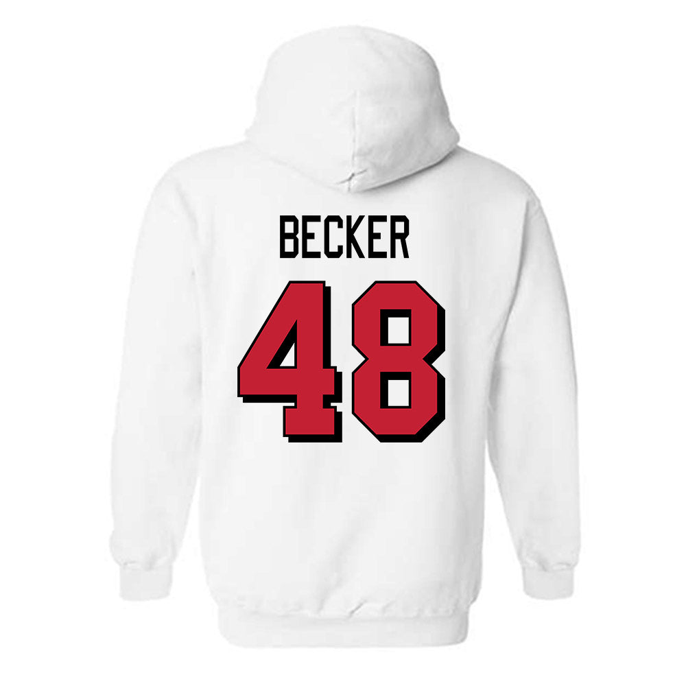 Miami of Ohio - NCAA Football : Chase Becker - 2024 Replica Shersey Hooded Sweatshirt
