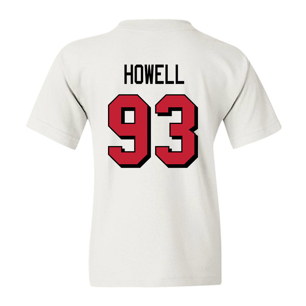 Miami of Ohio - NCAA Football : Logan Howell - 2024 Replica Shersey Youth T-Shirt-1