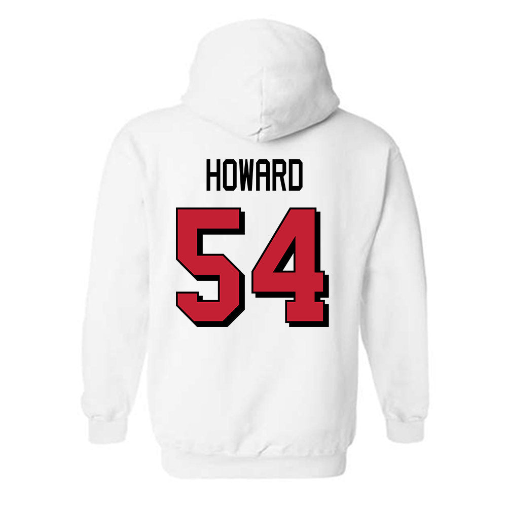 Miami of Ohio - NCAA Football : Aiden Howard - 2024 Replica Shersey Hooded Sweatshirt-1