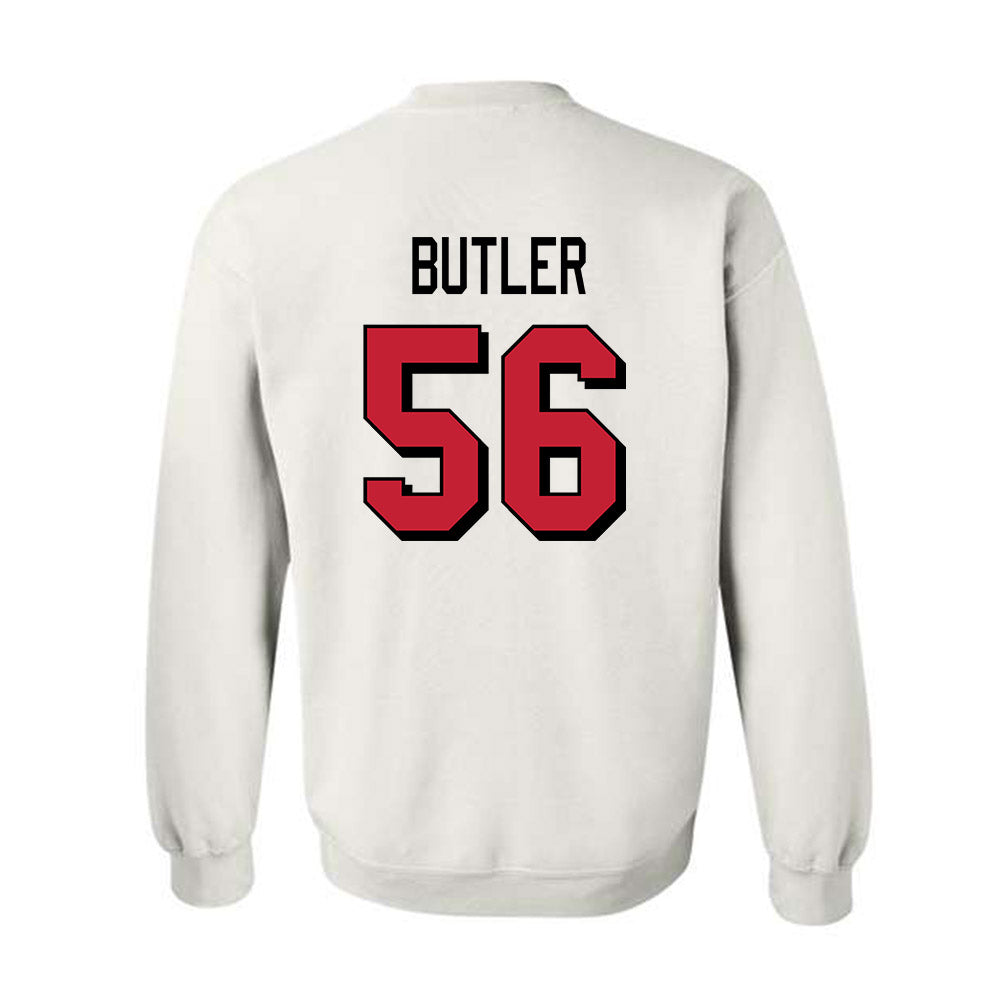 Miami of Ohio - NCAA Football : Mitchell Butler - 2024 Replica Shersey Crewneck Sweatshirt-1