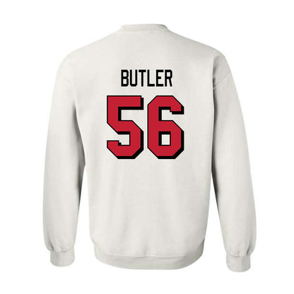 Miami of Ohio - NCAA Football : Mitchell Butler - 2024 Replica Shersey Crewneck Sweatshirt-1