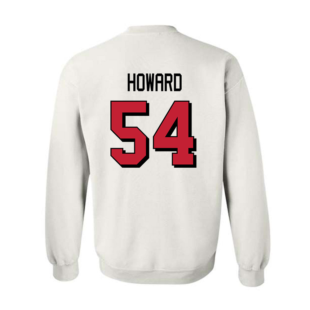 Miami of Ohio - NCAA Football : Aiden Howard - 2024 Replica Shersey Crewneck Sweatshirt-1