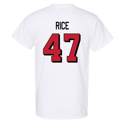 Miami of Ohio - NCAA Football : Brach Rice - 2024 Replica Shersey T-Shirt-1