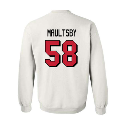 Miami of Ohio - NCAA Football : Gray Maultsby - 2024 Replica Shersey Crewneck Sweatshirt-1