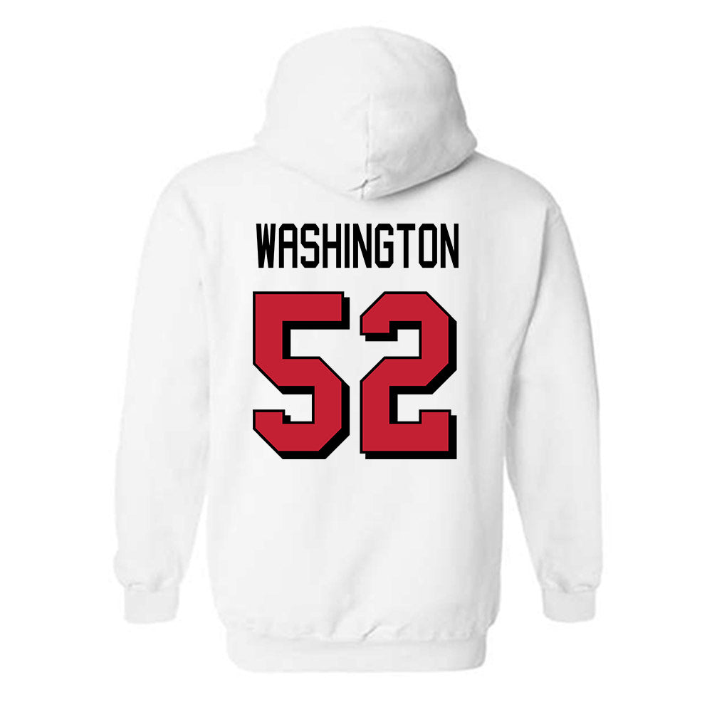 Miami of Ohio - NCAA Football : Nasir Washington - 2024 Replica Shersey Hooded Sweatshirt-1