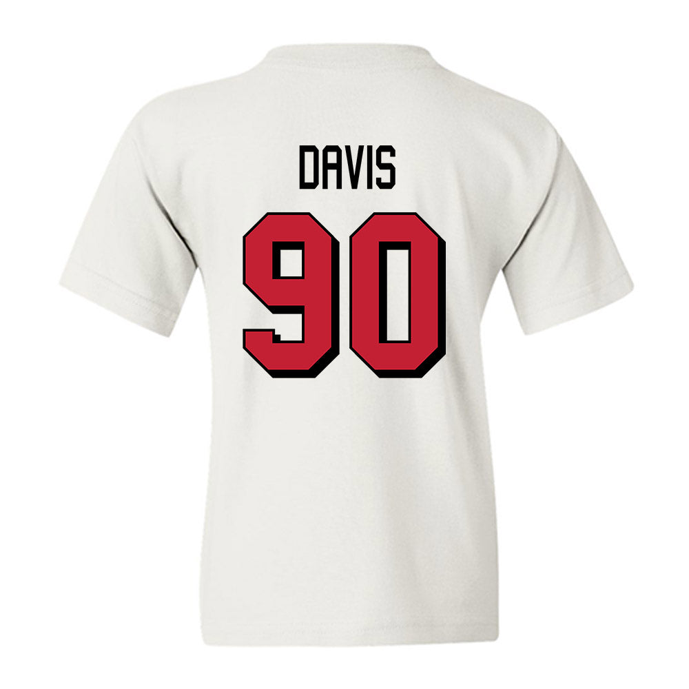 Miami of Ohio - NCAA Football : Donovan Davis - 2024 Replica Shersey Youth T-Shirt-1